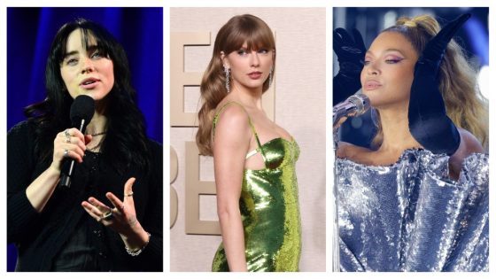 Taylor Swift, Beyonce,Billie Eilish Lead Mid-Year Luminate Album Sales – MASHAHER