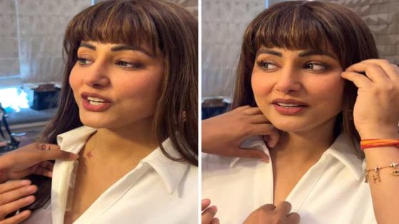 Hina Khan prepares for first shoot after first chemo session; hides stitches, puts wig with fringes: “I am undergoing treatment but I am not always in the hospital” : Bollywood News – MASHAHER