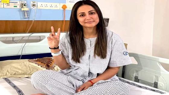 Hina Khan undergoes first chemotherapy session after stage 3 breast cancer diagnosis: “I refuse to bow down”  : Bollywood News – MASHAHER