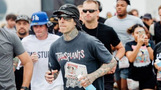 Travis Barker Launches Run Travis Run With 5K in Los Angeles – MASHAHER