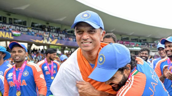 This is a fantastic note to sign off on, says Rahul Dravid at T20 World Cup felicitation ceremony – MASHAHER