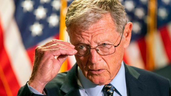 Jim Inhofe, former US senator from Oklahoma, dies at 89 – MASHAHER