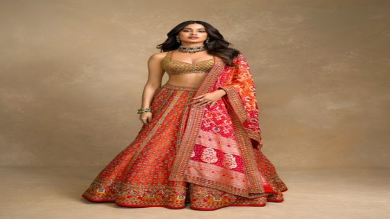 Janhvi Kapoor stuns in custom Arpita Mehta Lehenga for Anant Ambani & Radhika Merchant’s wedding festivities : Bollywood News – MASHAHER