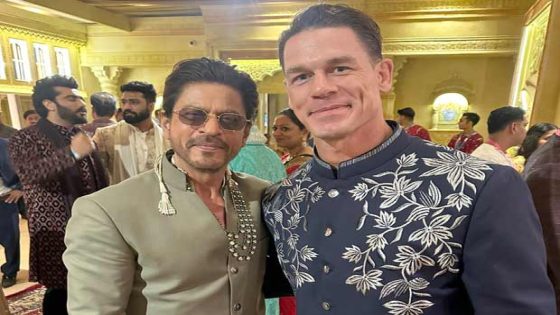 John Cena calls meeting Shah Rukh Khan “unforgettable”: “Being able to tell him personally the positive effect he has had on my life” : Bollywood News – MASHAHER