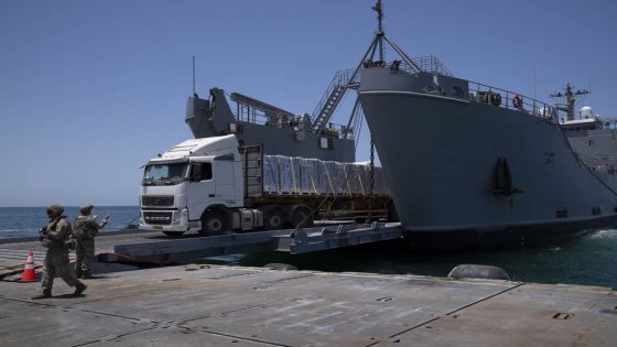 US removes Gaza aid pier again due to weather and may not reinstall it – MASHAHER