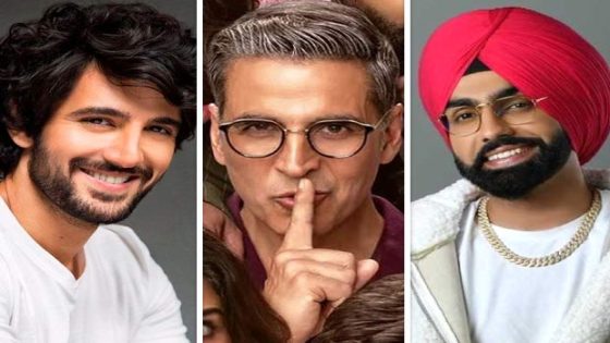 Khel Khel Mein’s ‘Hauli Hauli’ song launch: Aditya Seal aptly imitates Akshay Kumar; Ammy Virk jokes, “Khaana khaane gaye the hum toh aur film bana ke aa gaye” : Bollywood News – MASHAHER