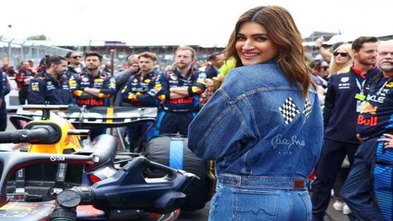 Kriti Sanon attends the F1 race in Silverstone as she collaborates with Pepe Jeans 1 : Bollywood News – MASHAHER