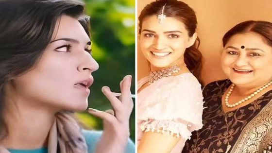 Kriti Sanon’s smoking video goes viral; Mother Geeta Sanon’s old tweet resurfaces : Bollywood News – MASHAHER