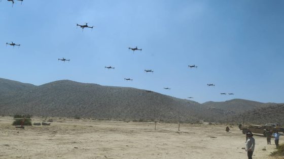 DOD event challenges industry to down largest drone swarms to date – MASHAHER