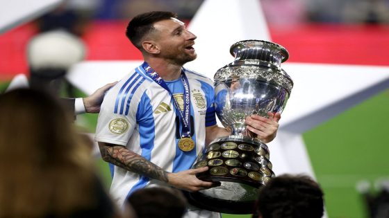 Messi most successful footballer with 45 titles – MASHAHER