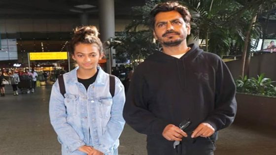 Nawazuddin Siddiqui’s daughter Shora starts her acting journey in London, actor shares picture on social media : Bollywood News – MASHAHER