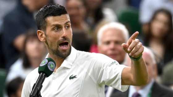 Novak Djokovic ridicules Wimbledon crowd in awkward post-match interview: ‘Disrespectful’ – MASHAHER