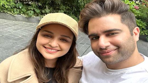 Parineeti Chopra bumps into Rajeev Adatia in London; latter pens heartfelt note calling her ‘good hearted’ : Bollywood News – MASHAHER