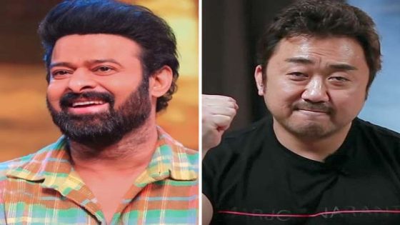 Prabhas’ Spirit to cast The Outlaws fame Ma Dong-seok as villain: Reports  : Bollywood News – MASHAHER