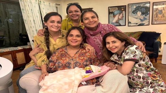 Richa Chadha and baby girl pose with “Masis” Shabana Azmi, Urmila Matondkar, Tanvi Azmi and Dia Mirza  : Bollywood News – MASHAHER