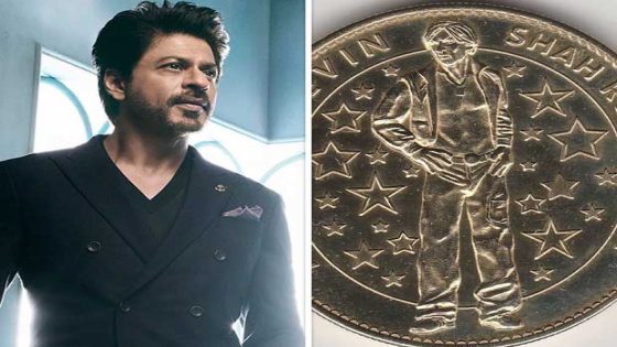 Shah Rukh Khan honoured with exclusive gold coin by Paris’ Grevin Museum : Bollywood News – MASHAHER