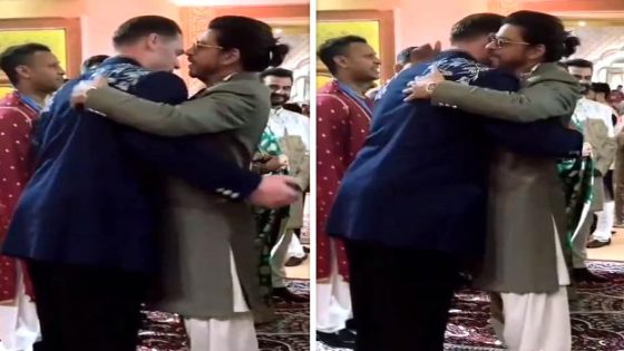 Shah Rukh Khan – John Cena share a hug in new video from Anant Ambani – Radhika Merchant’s wedding : Bollywood News – MASHAHER