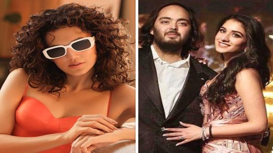 Taapsee Pannu explains skipping Anant Ambani-Radhika Merchant’s wedding; prefers “communication” with hosts : Bollywood News – MASHAHER