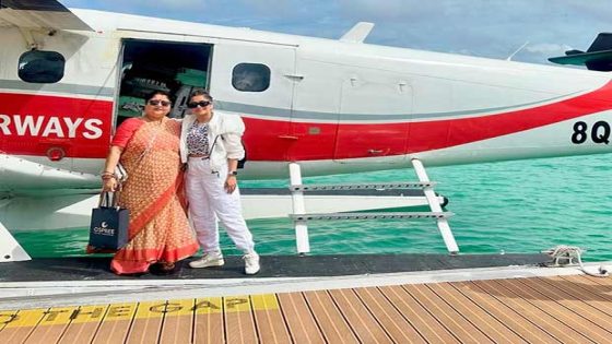 Tina Datta shares pics from Maldives diary as she enjoys the Tropical Getaway with her mother : Bollywood News – MASHAHER