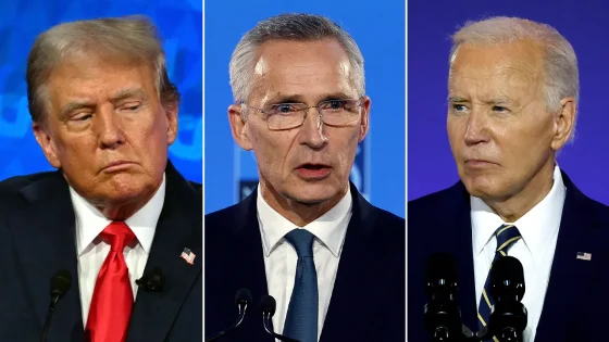 NATO’s Stoltenberg sidesteps Biden, Trump spat, champions nations hitting spending targets – MASHAHER