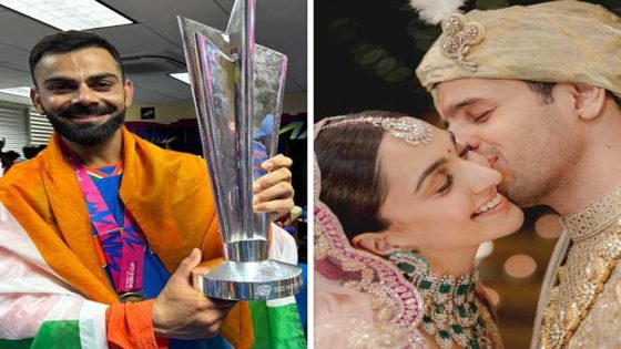 Virat Kohli’s World Cup win post surpasses Sidharth Malhotra-Kiara Advani’s wedding photos as most-liked : Bollywood News – MASHAHER