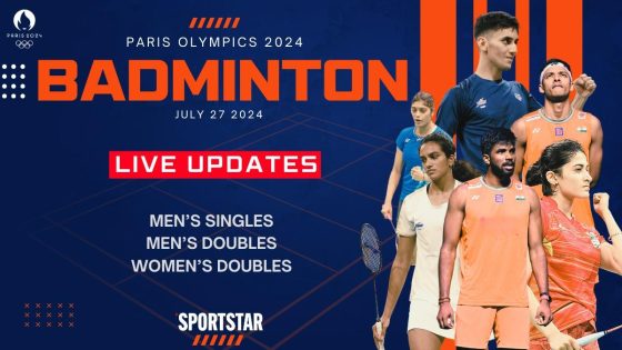 Paris 2024 Olympics, Badminton LIVE score: Lakshya Sen in action; Satwik-Chirag and Ponnappa-Crasto to play later – MASHAHER