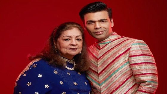 Karan Johar recalls mother Hiroo suggesting to perform “havan” to ward off negativity; says, “Bollywood was being bashed and somehow I had become the poster boy” : Bollywood News – MASHAHER