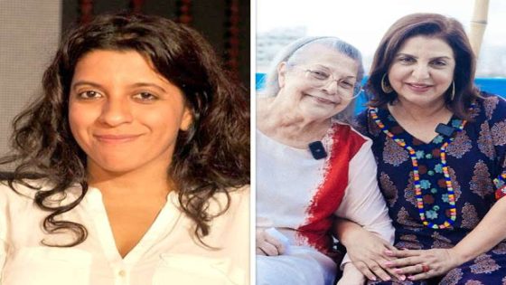 Zoya Akhtar pays heartfelt tribute to Farah Khan’s late mother Menka Irani: “You shaped my life” : Bollywood News – MASHAHER