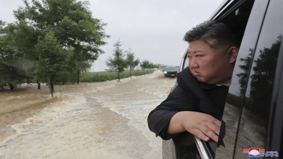 5,000 people rescued from flooding in North Korea in evacuation efforts led by Kim, report says – MASHAHER