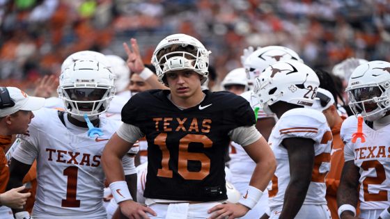 Texas QB Arch Manning reveals he’ll be included in ‘College Football 25’ video game after all – MASHAHER