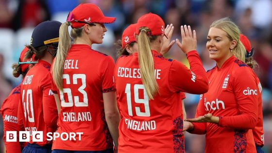 England v New Zealand: Sarah Glenn stars as hosts go 4-0 up in T20 series – MASHAHER