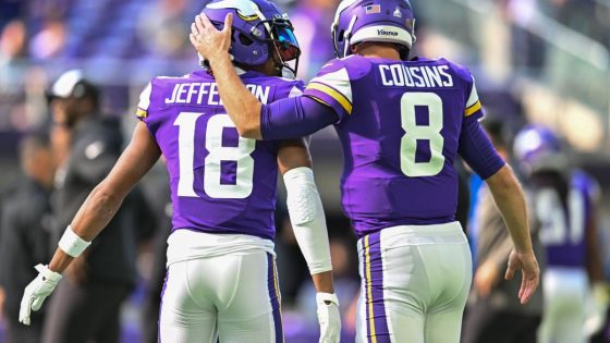 Justin Jefferson “not mad” at Kirk Cousins for leaving Vikings – MASHAHER