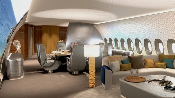 6 Private Jet Interiors That Are Like Penthouses in the Sky – MASHAHER