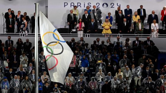 2024 Paris Olympics: Olympic flag raised upside down during Opening Ceremony – MASHAHER