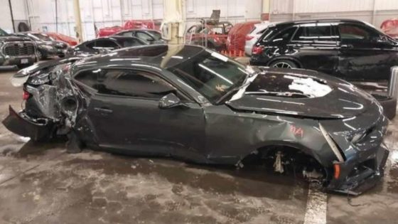 Rare Camaro ZL1 Destroyed By Dealer – MASHAHER