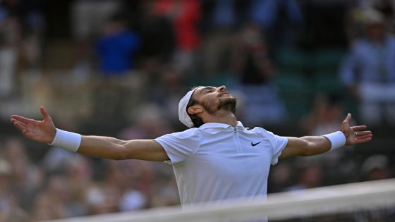 Wimbledon 2024: American Taylor Fritz falls to Lorenzo Musetti after forcing deciding set – MASHAHER