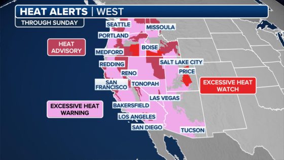 The West may be melting amid historic heat wave but relief is in sight – MASHAHER