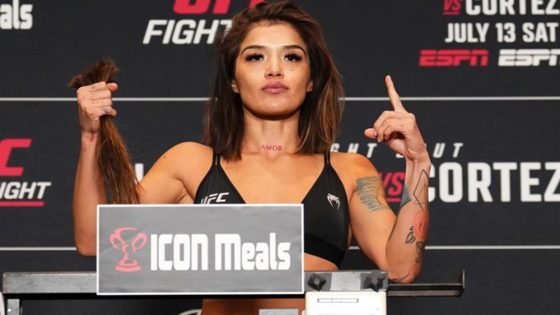 UFC on ESPN 59 weigh-in results: Tracy Cortez chops her locks to hit 126 for main event – MASHAHER