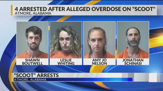 4 arrested in Atmore after man allegedly overdoses on new drug, ‘Scoot’ – MASHAHER