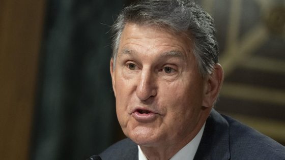 Manchin calls on Biden to step aside in 2024 to focus on being president and “leave with a legacy unmatched” – MASHAHER