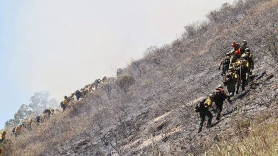 Hillside fire brings Highway 101 traffic over Cuesta Grade to stand still – MASHAHER