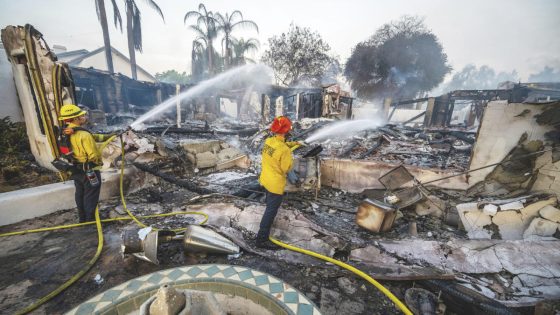 Wildfires plague the West amid a scorching heat wave. Homes burn in Southern California – MASHAHER