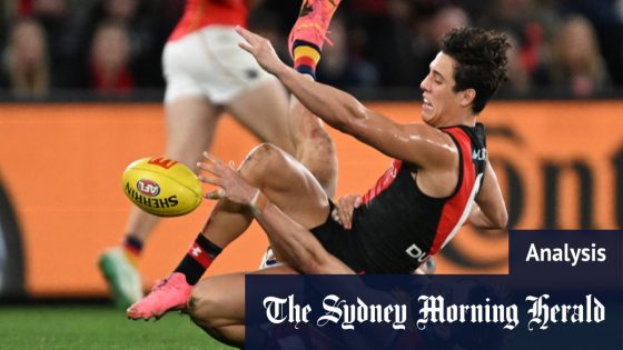 Essendon’s finals hopes under threat after loss to Adelaide Crows – MASHAHER