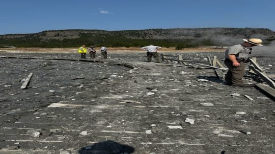 Hydrothermal explosion at Biscuit Basin in Yellowstone National Park damages boardwalk – MASHAHER