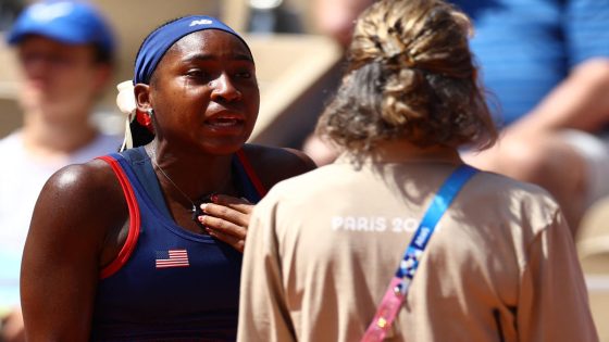 2024 Paris Olympics: Coco Gauff calls for video review after emotional run-in with umpire in loss to Donna Vekić – MASHAHER