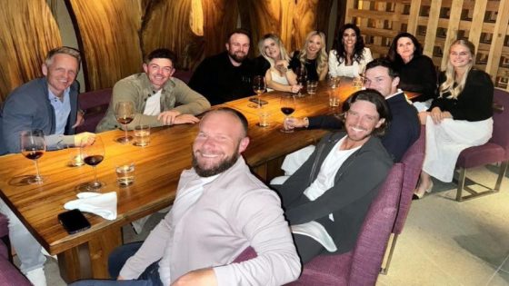 Rory McIlroy has dinner with wife and Ryder Cup team-mates ahead of golf return – MASHAHER