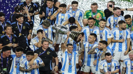 French federation condemns ‘racist and discriminatory remarks’ by Argentina players following Copa América win – MASHAHER