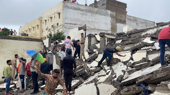 6-Storey Building Collapses In Gujarat; 15 Injured, Many Feared Trapped – MASHAHER