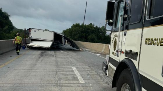 Tractor-trailer carrying water bottles overturns on Central Pennsylvania highway – MASHAHER