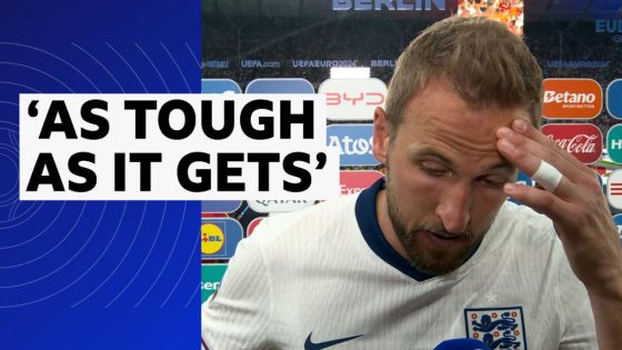 England final loss 'as painful as it could be' – Kane – MASHAHER